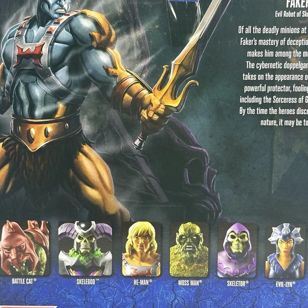 Masters Of The Universe Revelation Faker Deluxe Action Figure Mattel Netflix